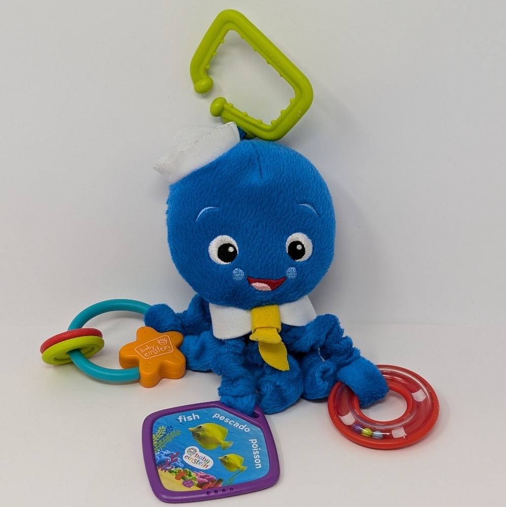 Baby Einstein Activity Arms Octopus Take Along Toy Plush